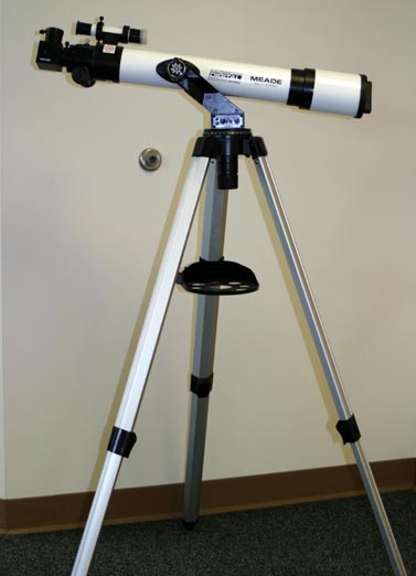 Digital telescope donated by Dave Wilcox