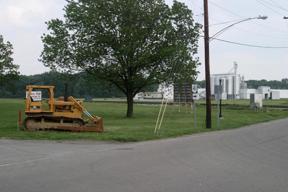 05-23-04 Construction equipment is ready to go in South Charleston