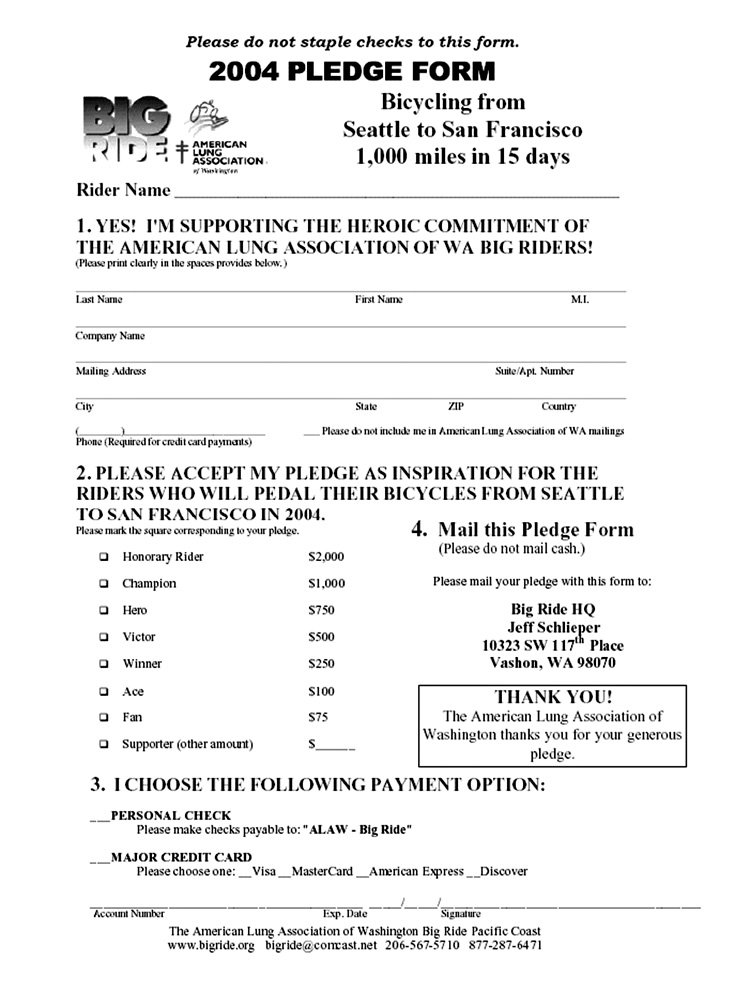 Donation Form