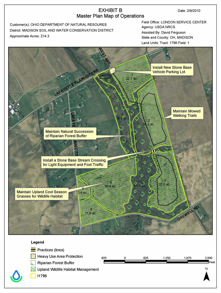 Nature Preserve Map