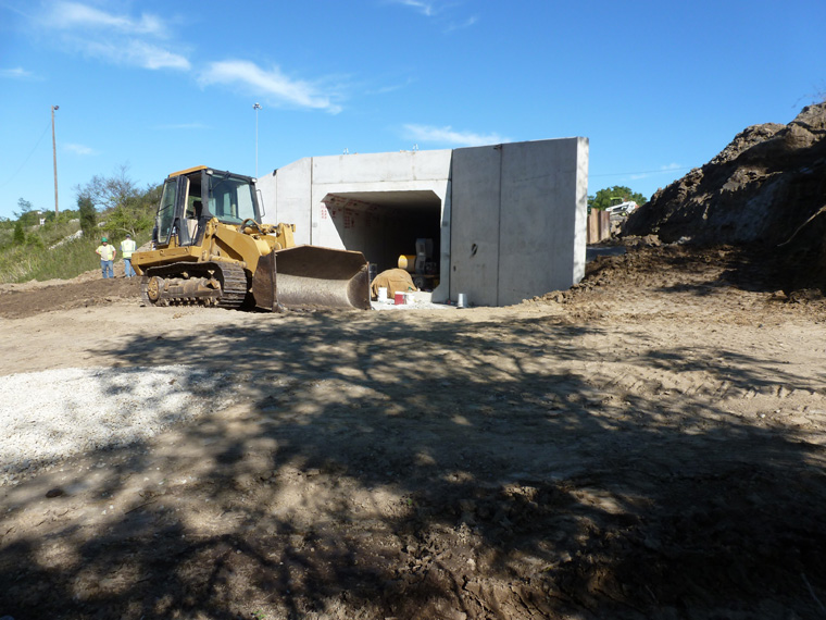 09-16-12 - Dayton Daily News article: Bike trail tunnel under U.S. 35 to be complete in spring