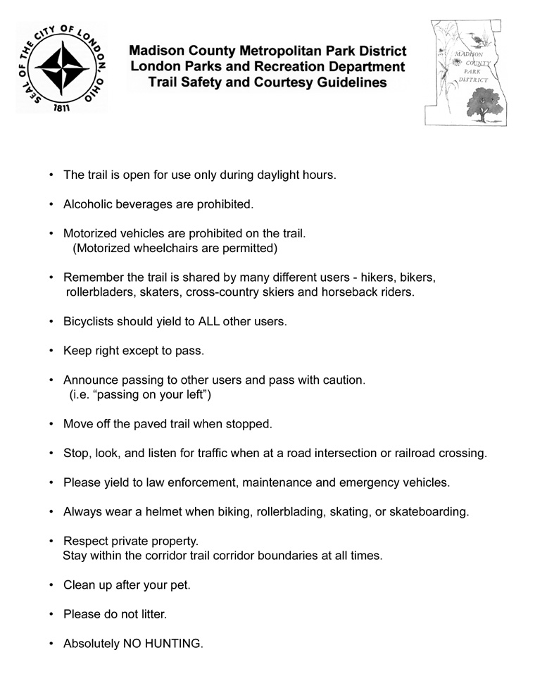 Trail Safety and Courtesy Guidelines