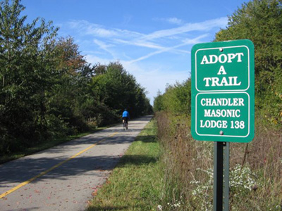 Roberts Mill Road to Neil East Road: Chandler Masonic Lodge 138