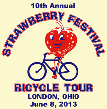 Strawberry Festival Bicycle Tour logo